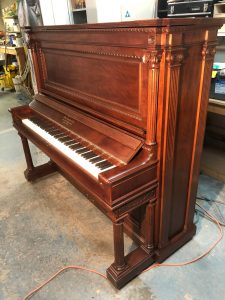 Knabe Upright Restoration - BEFORE