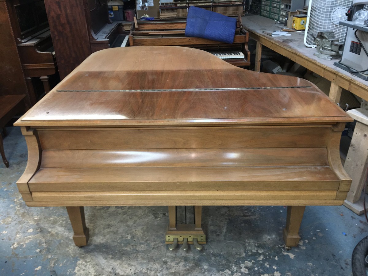 Steinway L Grand Restoration - BEFORE