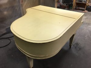 Mason & Hamlin Grand Restoration BEFORE