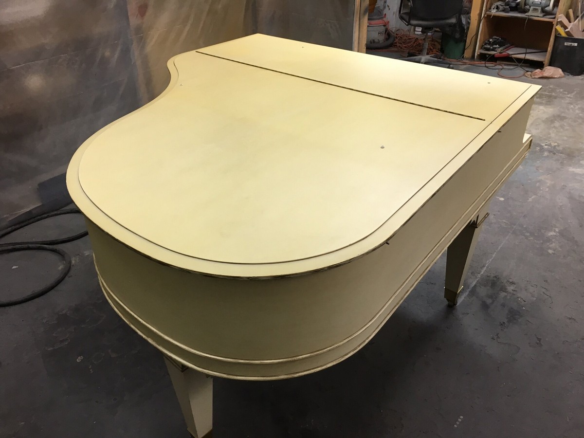 Mason & Hamlin Grand Restoration BEFORE