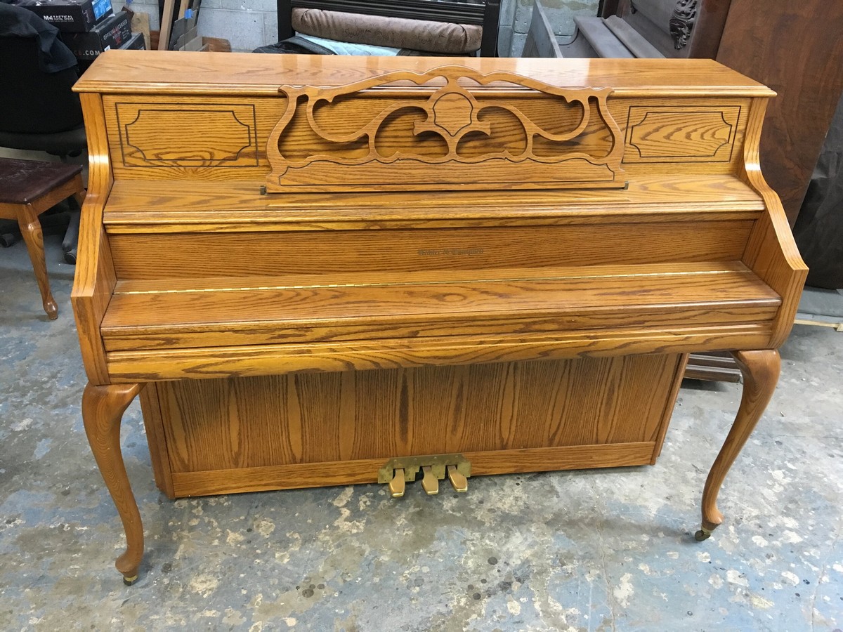 Kohler Campbell Upright Restoration - BEFORE