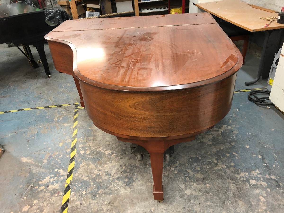 Steinway M Grand Restoration BEFORE