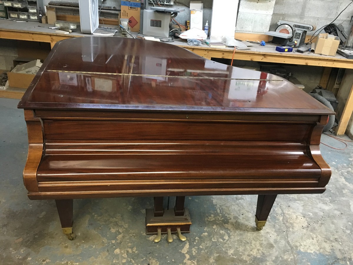 Mason & Hamlin Grand Restoration - BEFORE