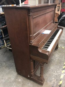 Everett Upright Restoration - BEFORE