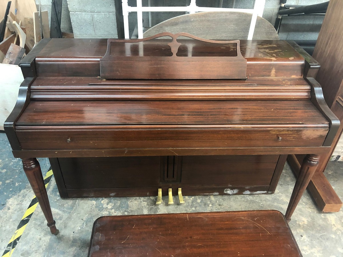 Wurlitzer Upright Restoration BEFORE
