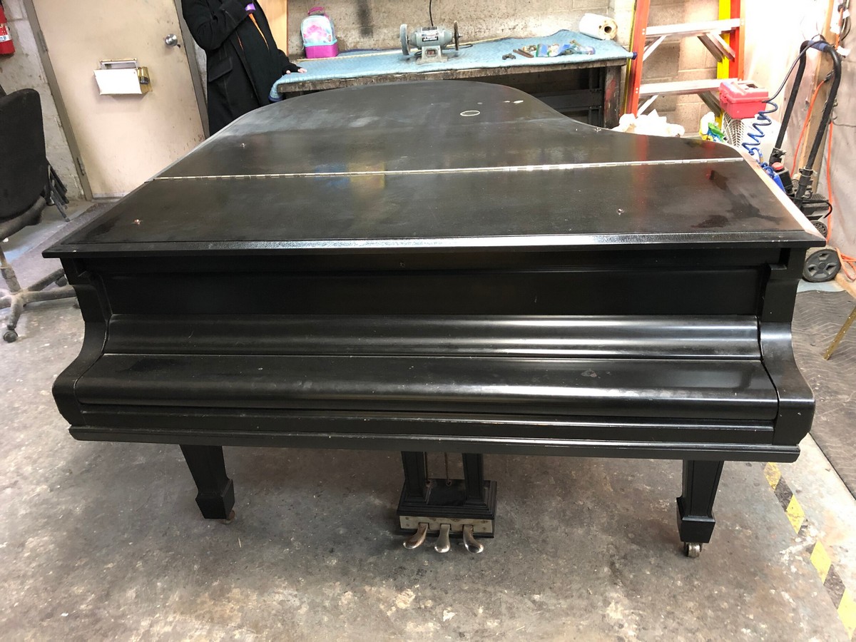 Steinway Model O Restoration - BEFORE