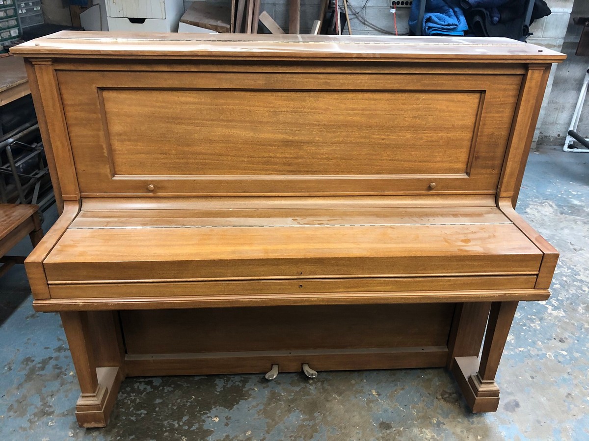 Steinway K Upright Restoration - BEFORE