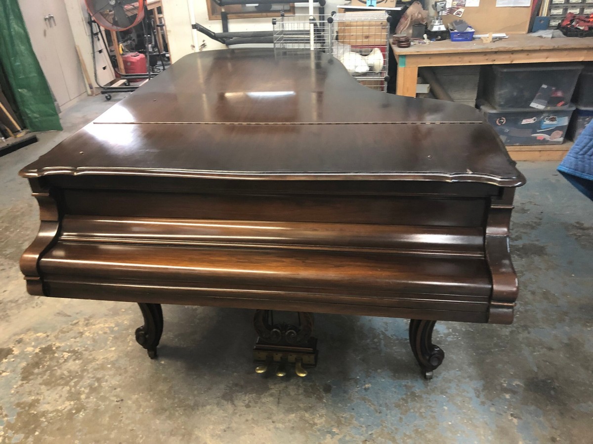 Steinway B Grand Restoration - BEFORE