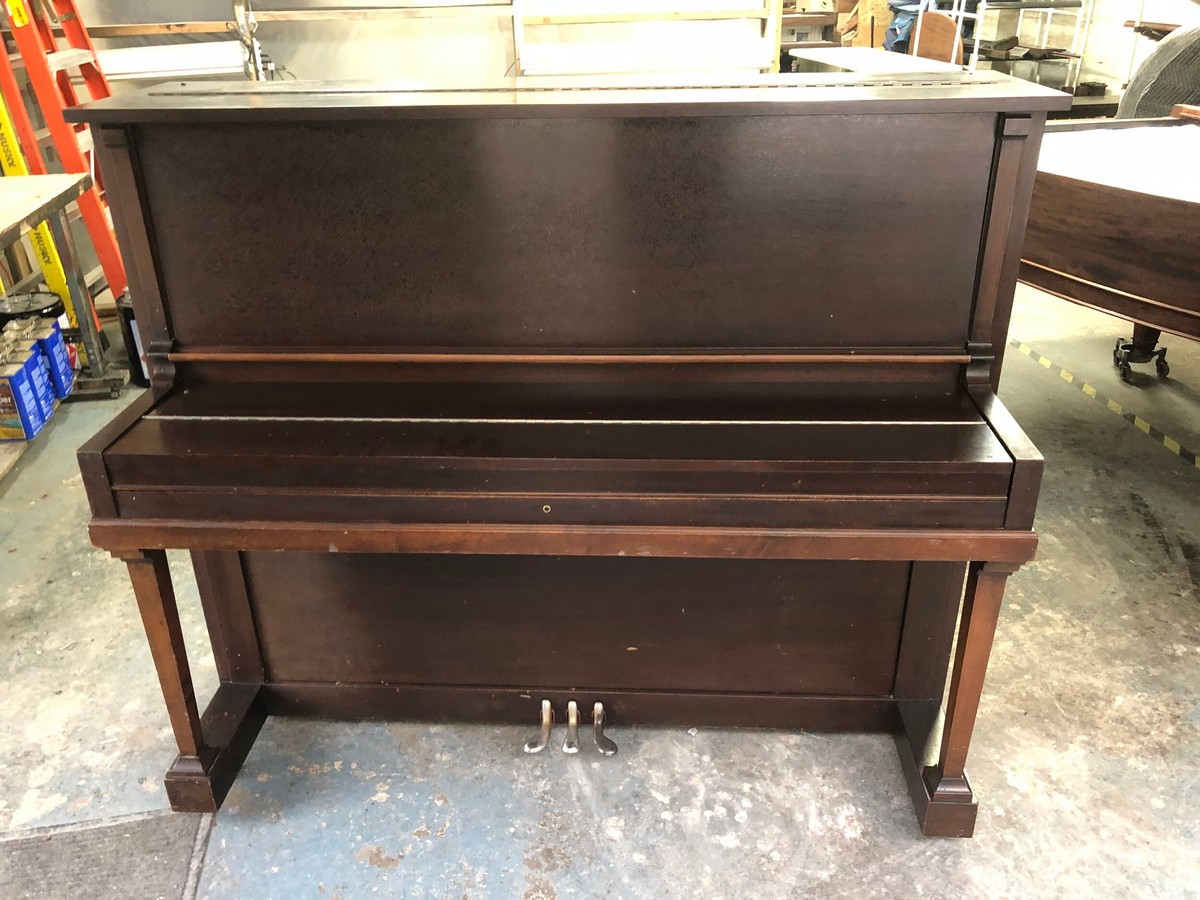 Gerhand Heintzman Upright Restoration - BEFORE